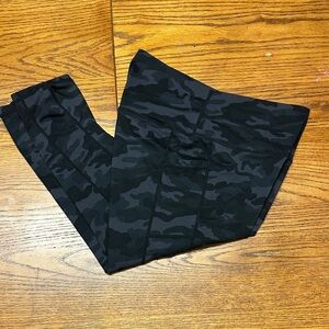 Black Camouflage Leggings